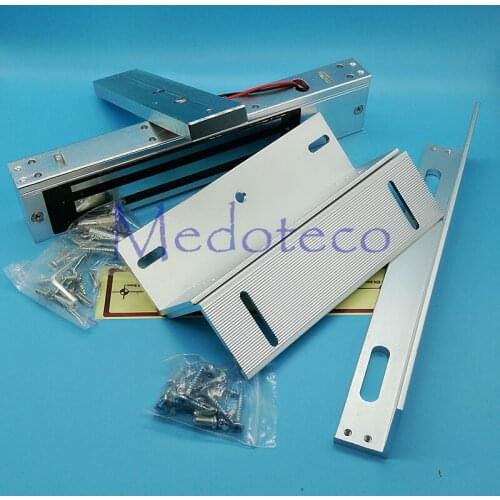 10pcs High Quality Electric Magnetic Door Lock 280KG (600lbs) Holding Force 12V Electric Lock +ZL Bracket Wooden Metal Door Lock