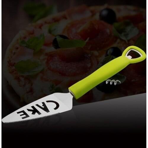 1PC Baking Tools For Cakes Cake Spatula Pizza Cutter S/Steel Spatula Espatula Pizza Shovel Reposteria Knife Cooking Tools KX 172