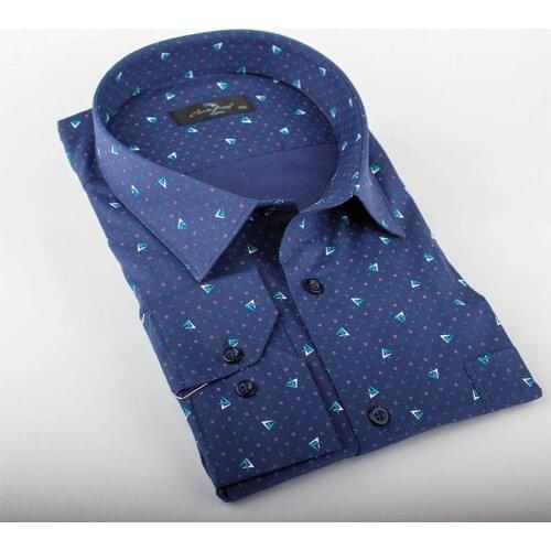 2020 Men Fashion Casual Long Sleeved Bussines Classic Shirt Slim Fit Social Clothing Soft Comfortable Fashion Clothes Pocket