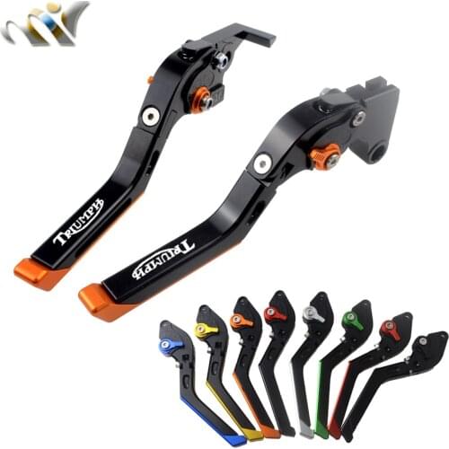 CNC Adjustable Folding Extendable Motorcycle Brake Clutch Levers For Triumph DAYTONA 955i 1997-2003 SPEED FOUR 2003-2004