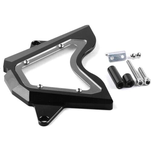 CNC Aluminum Front Left Side Sprocket Chain Guard Engine Cover Protection For Yamaha YZF R3 R25 MT 03 MT03 MT-03 2014 2015 2016
