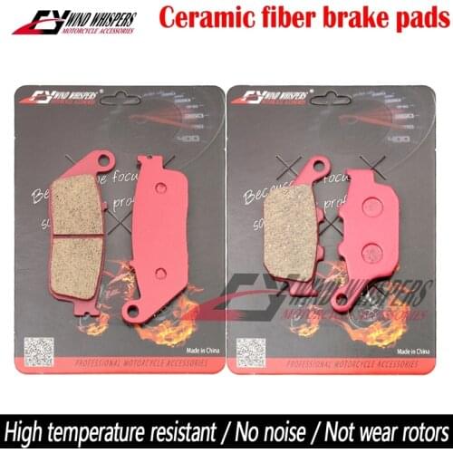 Motorcycle Ceramic Front Rear Brake Pads For Honda NC750 NC 750 D Integra/NC750 S/NC750 X 2014-2018