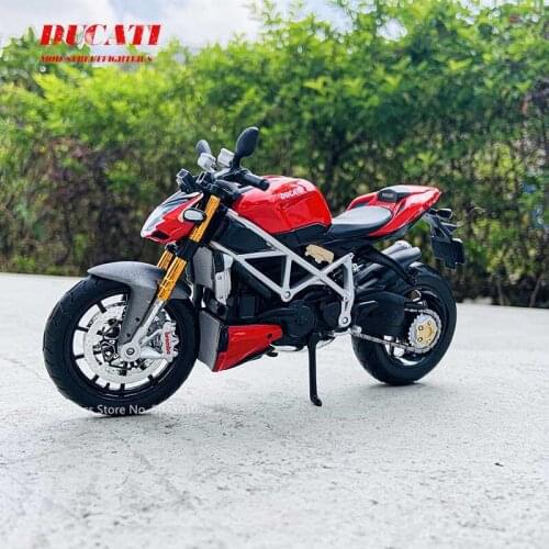 Maisto 1:12 Ducati Mod Streetfighter S Die-cast alloy motorcycle model car models collection gift toy tool