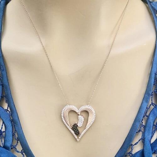 My Baby 925 Sterling Silver Necklace Women Girls Gift Jewelry Accessories Fashion Handmade Elegant Chain