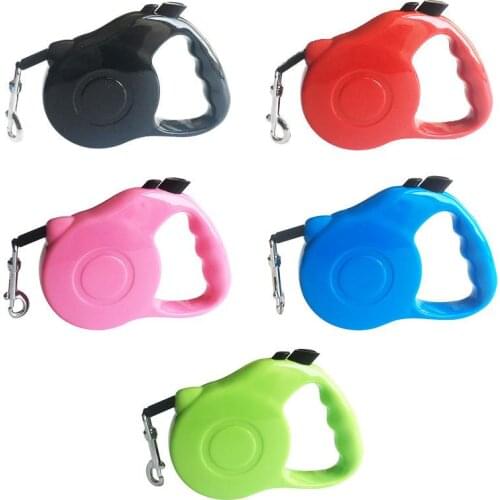 3m 5m Durable Leash Automatic Retractable Nylon Cat Lead Extension Puppy Walking Running Lead Roulette For Dogs Accessories