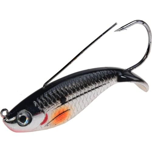 1 Pcs 8.5cm 21.2g Anti Grass Sinking Fishing Lure 5 Colors Available Wobbler Artificial Hard Bait Single Hook Laser Body Carp