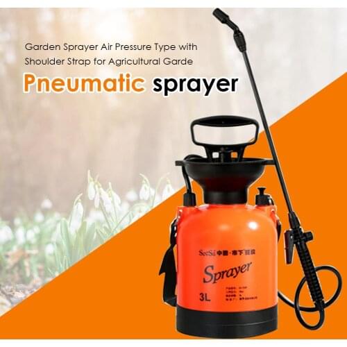 3/5L Hand Pressure Sprayer Brass Nozzle Pump Type for Garden Irrigation Gardening Tools and Equipment Mist Nozzle Spray Tools