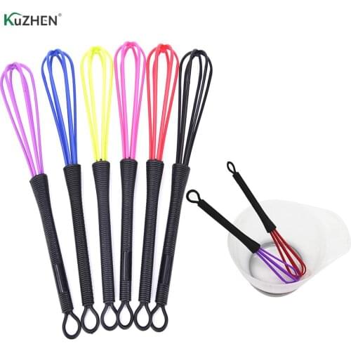 Hairdressing Dyeing Brush Stirrer Hair Coloring Mixer Plastic Hair Dye Color Brush DIY Salon Barber Hair Styling Tools