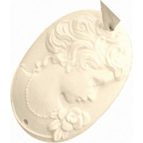 Silicone mould people aromatherapy gypsum/ aromatherapy wax car pendant candle plate sheet mold