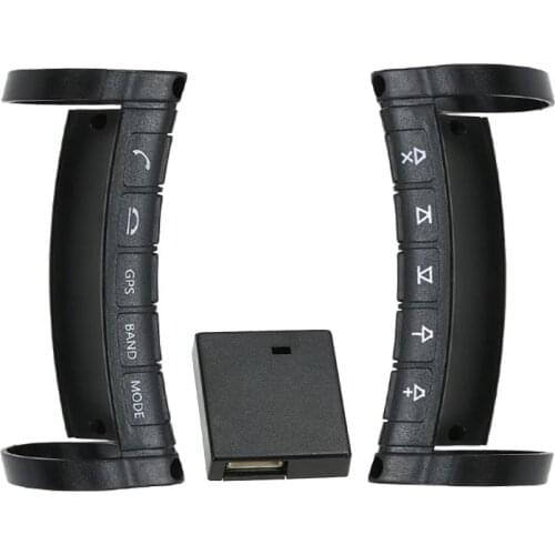 Universal Wireless Steering Wheel Controller Multi-function DVD Navigation Buttons Controller