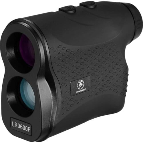 FIRE WOLF mini LED high Precision Laser Infrared golf distance Rangefinder Hunting Speed Tactical Digital telemetro Measurer