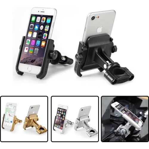 MOTOWOLF 2021 Motorcycle Support Modified Phone Holder AL Back Very Cool Styling Metal Aluminum Hold Drop Free