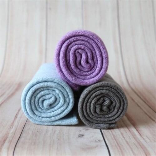 35*160 cm Double-Sided Stretch Wrap Newborn Photography Props Baby Photo Shoot Accessories