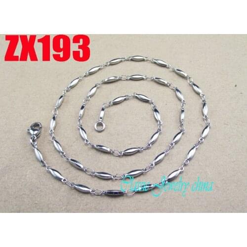 50meters 2.5mm spindle shape stainless steel chain man women fashion necklace chains ZX193