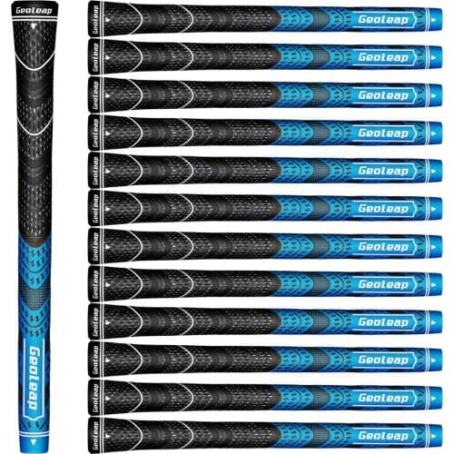 Geoleap ACE-C Golf Grips 13pcs/lot, Hybrid Golf Club Grips, Multi Compound,Standard size, 8 Colors Optional