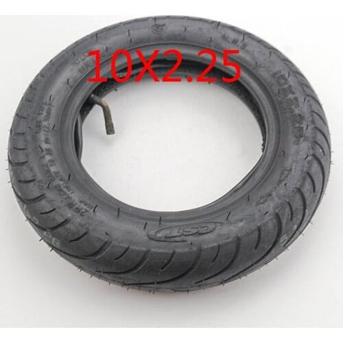 Lightning shipment 10 inch 10X2.25 wheel tyre and inner tyre and aluminum alloy hub for 10*2.25 tire electric scooter mini bike