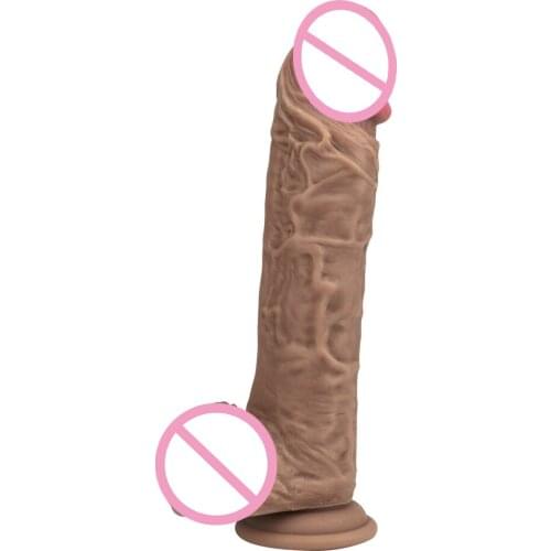New Woman Penis Toy Big Dick Soft Dildos Skin Feeling Realistic Dildo Silicone Female Masturbator Sex Toy For Woman Consoladores