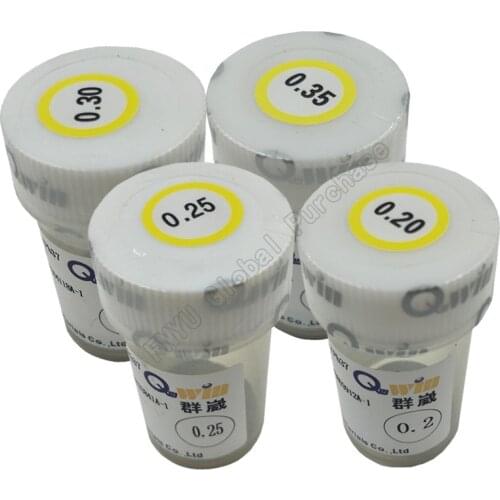 Solder Ball 250K 0.2/0.25/0.3/0.35mm Lead Soldering Tin Balls For IC Chip BGA Reballing Rework Station PCB Soldering Welding