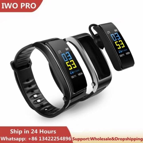 Y3 Smart Watch with Bluetooth Earphone 2 In 1 Men Smartwatch Earphone Heart Rate Monitoring Pedometer Phone Calls Reminding