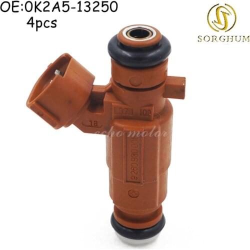 4PCS 9260930008 0K2A5-13250 842-12246 FJ497 0K2A513250 FOR KIA SEPHIA SPECTRA (1998-2004) fuel injector