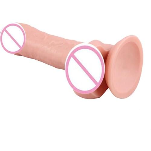 Comfortable Sex Toys for Couples Health Sexy Realistic Dildo Silicone Sex Furniture G Point Masturbation Anal Ingredients X64