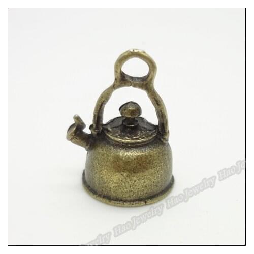 9pcs Vintage Ancient Kettle zinc alloy charms pendant suitable for DIY Bracelet Necklace metal jewelry accessories