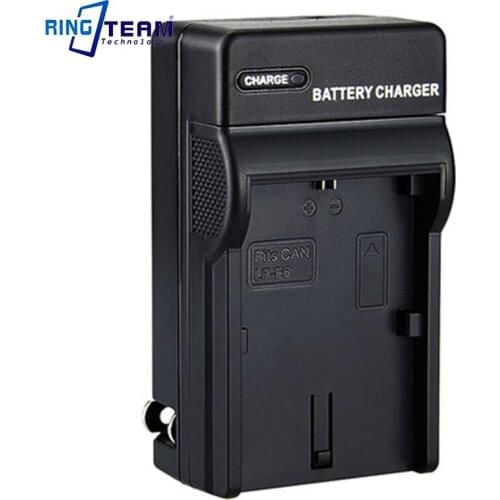 LC-E6 CBC-E6 Travel Charger Fit LP-E6 Digital Battery for Canon 5D Mark II III 5DS R 6D 7D Mark II 60D 70D 80D XC10 Cameras