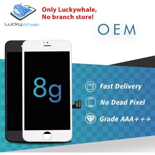 10PCS OEM LCD Screen For iPhone 8 LCD Display with Touch Screen Digitizer Assembly Replacement Free DHL A1863 A1905 A1906