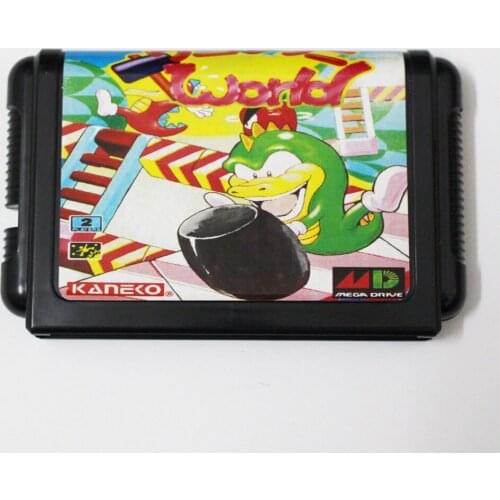 Wani Wani World 16 bit MD Game Card For Sega Mega Drive For Genesis