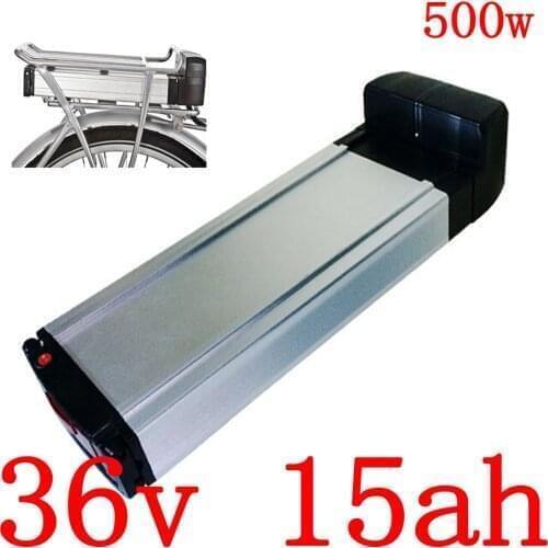 36V 250W 350W 500W Ebike Battery 36V 13AH Electric Bike 36V 10AH 13AH 15AH lithium Battery With 2A Charger+Layer Luggage Rack