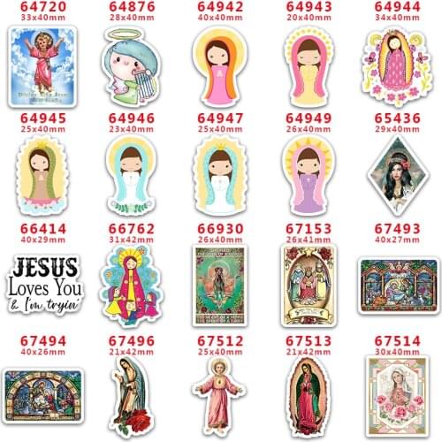 DIY Decoration Crafts Accessories 30pcs Per Cartoon Character Planar Resin PR72283