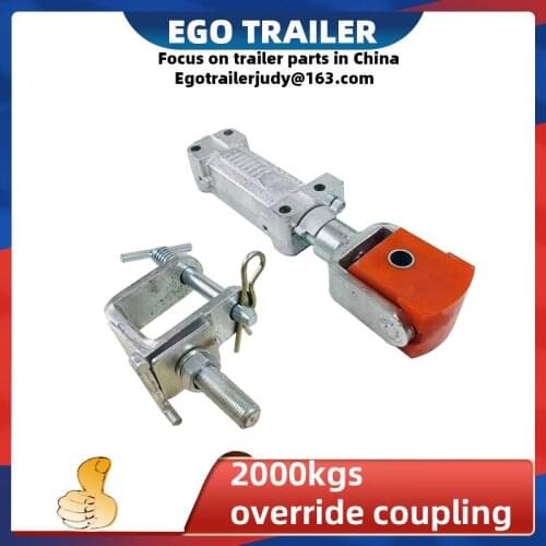 EgoTrailer 2000kgs heavy duty offroad polyblock override coupling trailer trailer coupler coupling RV trailer parts