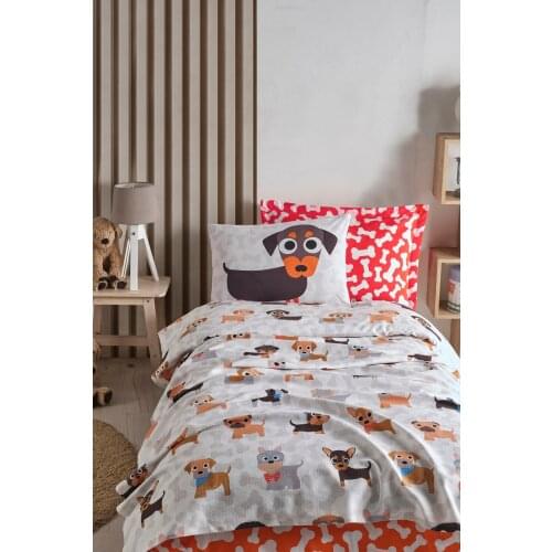 2021 PIQUE Set Turkish Cotton With Pillowcase Bedspread Sets Bed Linen Sheet Modern For Summer Full Size Duvet Cover Cute Dog