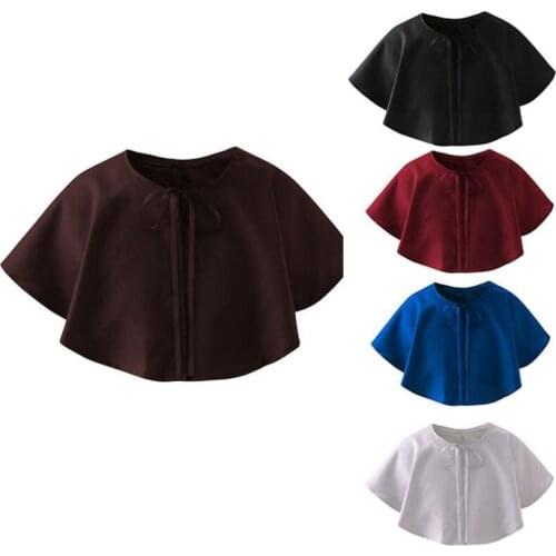 Short Medieval Cape Mini Death Halloween Costume