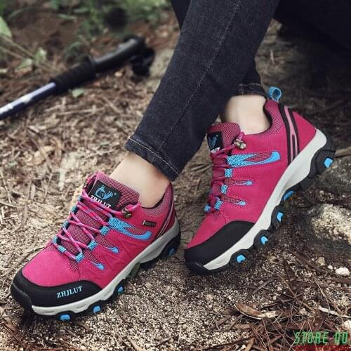 Couple Outdoor Sports Hiking Shoes For Woman Men Sneakers Women Boots Climbing Trekking Footwear Classic Fashion Mountain Shoe