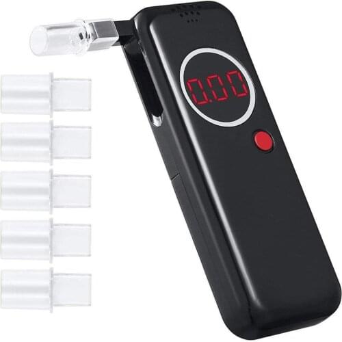 Professional LCD Digital Breathalyzer Alcohol Tester Breath Analyzer Detector
