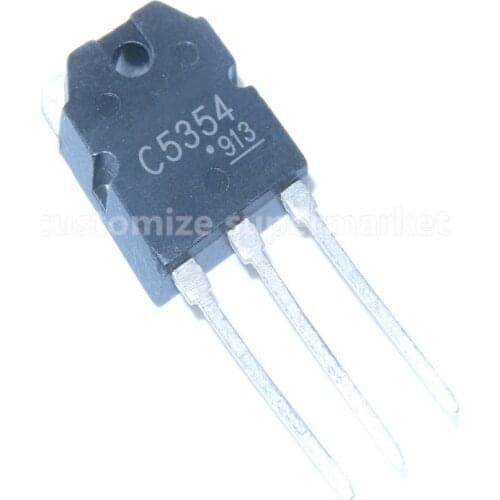 5PCS/LOT NEW C5354 2SC5354 TO-3P 900V 5A Triode transistor