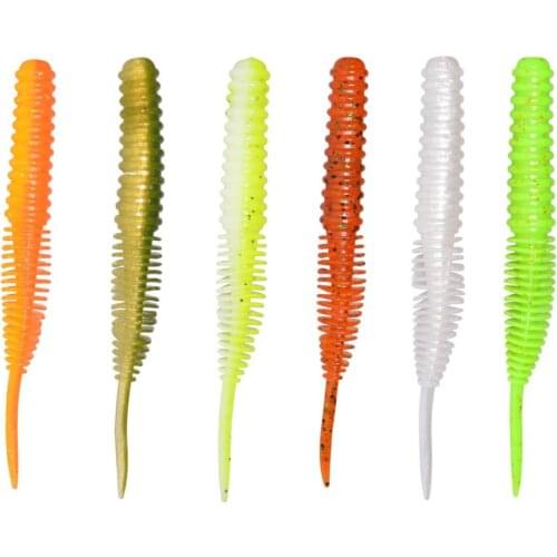 5 Pcs/bag Soft Fishing Lure 10cm 4.5g Spiral Tail Lake Pond Fishing Bait Shad Silicone Baits Wobblers Swimbait Leurre Souple