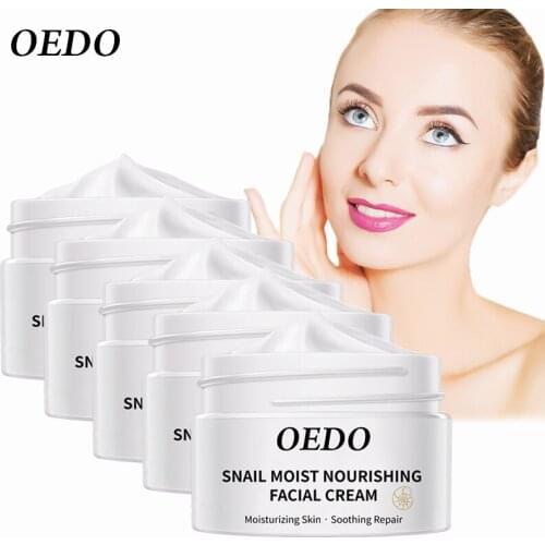 5PCS Snail Essence Skin Care Face Cream Serum Whitening Anti-wrinkle Anti Aging Hydrating Moisturizing Facial Creams Cosmetics