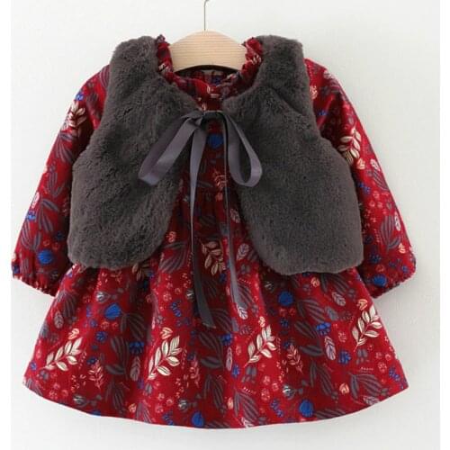 Bibihou Winter Dresses For Babies