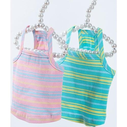 Short Style Dog Vest Skirt Chihuahua Clothes Summer Dog Clothing Cat Yorkshire Terrier Pomeranian Puppy Small Dog Costume XXS