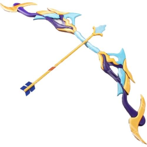 Hot Game LOL Ashe Bow and Arrow skin Amethyst Archer skin cosplay weapons for Halloween Christmas Party Masquerade Anime Shows