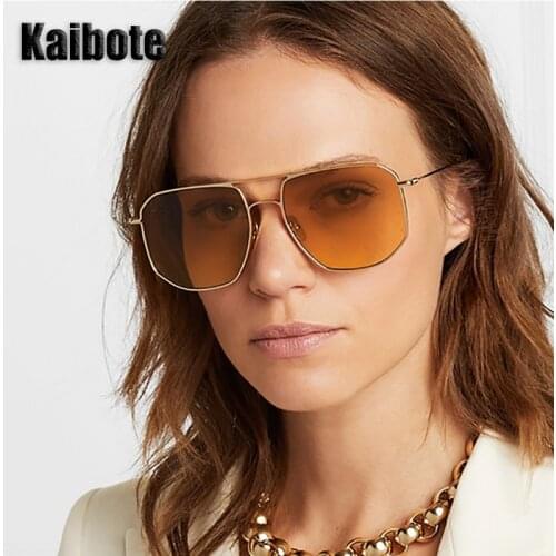 Kaibote S-6636 Fashion Womens Sunglasses Metal Frame Lightweight UV Protection Quality Sun Eyeglasses Outdoor Eyewear Unisex