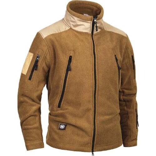 Clothing Tactical Army Military Clothing Fleece Mens Jacket and Coat, windproof Warm militar jacket coat for winter