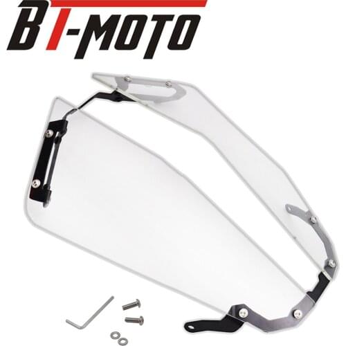 Fit For 1290 Super Adventure R / S 2017 2018 2019 Motorcycle Transparent Headlight Guard Acrylic Clear Front Lighting Protector