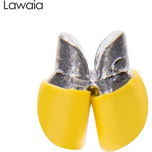 Lawaia Fishing Lead Pendant 20PC Rubberized Not Hurt The Line Micro Lead With Heavy Clip Plummet Fishing Gadgets Fishing Weights