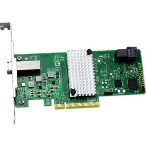 SAS 9311-4I4E Original LSISAS3008 8 port RAID SFF8643 SFF8644 NO cache HBA PCI-E3.0 x8 Controller Card