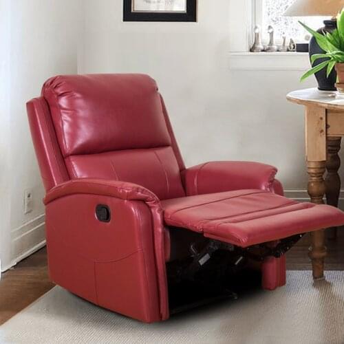 Layer leather first-class theater sofa single lazy sofa recliner high-end beauty salon 4S shop