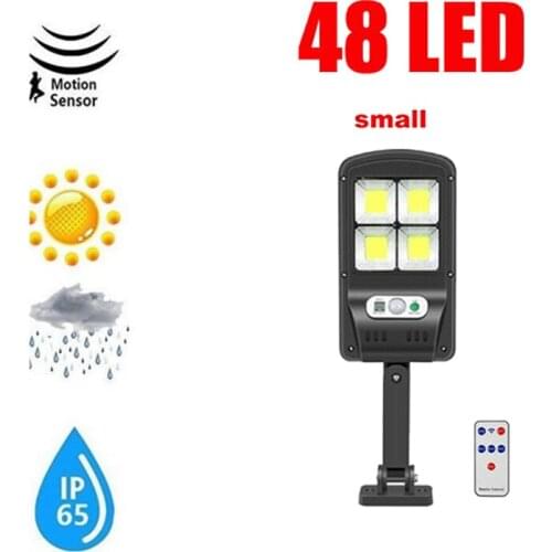 Tabular oblong Solar Light Motion Sensor solar Security Lamp Waterproof 6 reflectors Outdoor Lighting For Entryways Patio Yard G