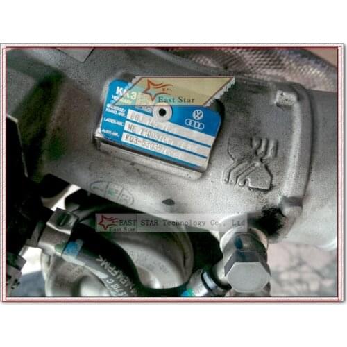 Turbo K03 123 112 134 136 53039700112 53039700123 53039880112 53039880123 06J145701JV 06J145701JX 06J145701RV 06J145701RX 118kw